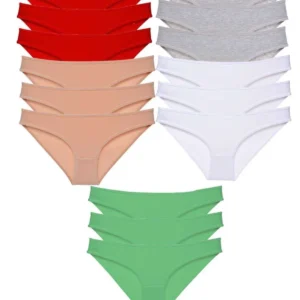 15 adet Süper Eko Set Likralı Kadın Slip Külot 521