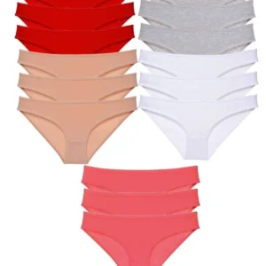 15 adet Süper Eko Set Likralı Kadın Slip Külot 522