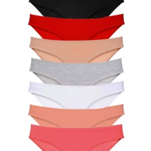 8 adet Süper Eko Set Likralı Kadın Slip Külot Set 2