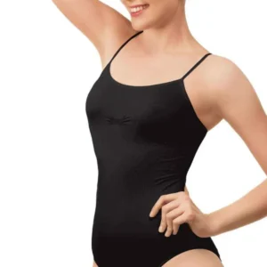 Elit Life Kadın Siyah İnce Dikişsiz Askı Body Zıbın Atlet 874