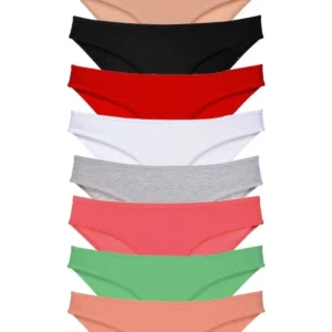 9 adet Süper Eko Set Likralı Kadın Slip Külot Tüm Renkler