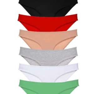 7 adet Süper Eko Set Likralı Kadın Slip Külot Set 2