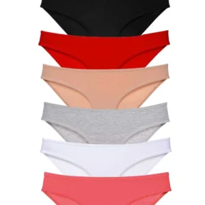 7 adet Süper Eko Set Likralı Kadın Slip Külot Set 3