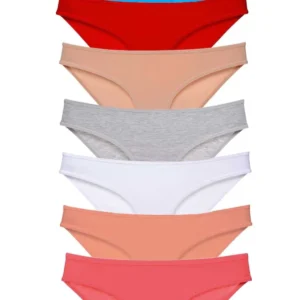 7 adet Süper Eko Set Likralı Kadın Slip Külot Set 5