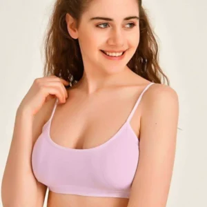 Pedli İp Askılı Pembe Büstiyer