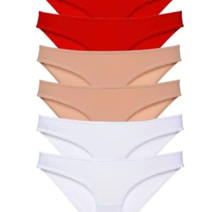 6 adet Süper Eko Set Likralı Kadın Slip Külot 547
