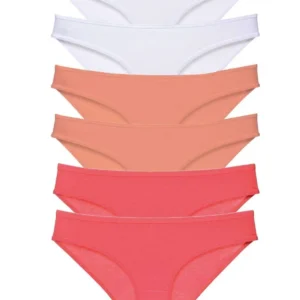 6 adet Süper Eko Set Likralı Kadın Slip Külot 551