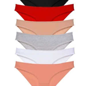 6 adet Süper Eko Set Likralı Kadın Slip Külot Renk 1