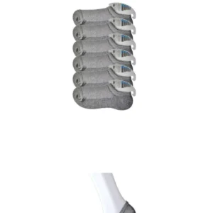 Gri Erkek Görünmez Çorap 6 çift