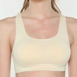 Elite Life Geniş Askılı Kadın Destekli Sporcu Büstiyer Ten Sütyen 777