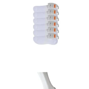 Beyaz Erkek Babet Çorap 6 çift