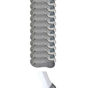 Gri Erkek Görünmez Çorap 12 çift