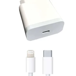 İphone Lightning Uçlu Hızlı Şarj Aleti 3A/18W 1.2 Metre Kablolu Hızlı Şarj Cihazı