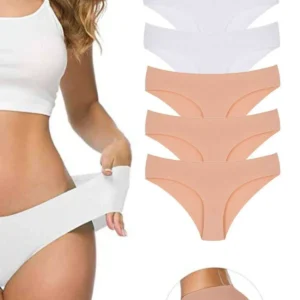 6 Adet Kadın Dikişsiz Lazer Kesim Esnek İz yapmayan Külot S3