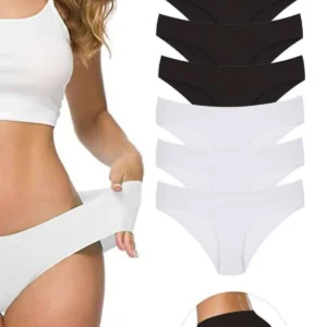 7 Adet Kadın Dikişsiz Lazer Kesim Esnek İz yapmayan Külot S1