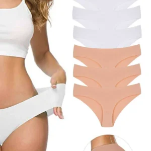 7 Adet Kadın Dikişsiz Lazer Kesim Esnek İz yapmayan Külot S3