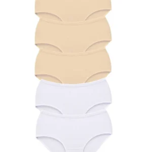 5 Adet Tutku Kadın Yüksek Bel Bato Kalın Lastik Külot S10