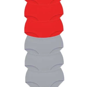 6 Adet Tutku Kadın Yüksek Bel Bato Kalın Lastik Külot S6