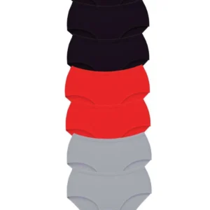 7 Adet Tutku Kadın Yüksek Bel Bato Kalın Lastik Külot S12