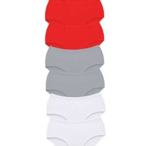 7 Adet Tutku Kadın Yüksek Bel Bato Kalın Lastik Külot S19