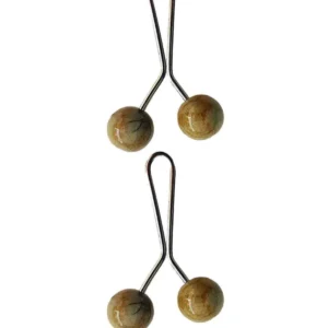 2 Adet Tesettür Eşarp ve Şal Klipsi Hardal