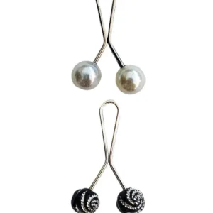 2 Adet Tesettür Eşarp ve Şal Klipsi Set 8