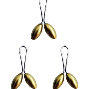 3 Adet Tesettür Eşarp ve Şal Klipsi Sarı