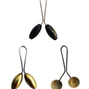 3 Adet Tesettür Eşarp ve Şal Klipsi Sarı Hardal Siyah