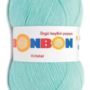 Kristal El Örgü Lif İpi Cam Mavi 98203