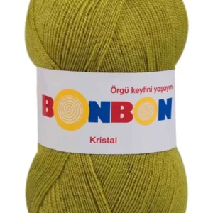 Kristal El Örgü Lif İpi Çimen Yeşili 98229