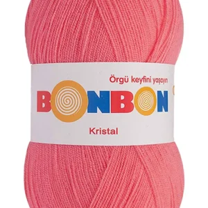 Kristal El Örgü Lif İpi Pembe 98230