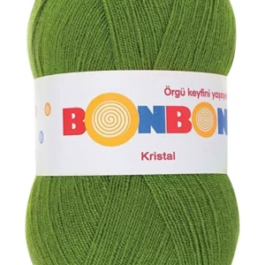 Kristal El Örgü Lif İpi Çam Yeşili 98235