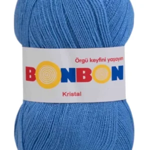 Kristal El Örgü Lif İpi Açık Mavi 98236