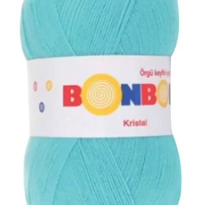 Kristal El Örgü Lif İpi Turkuaz 98238