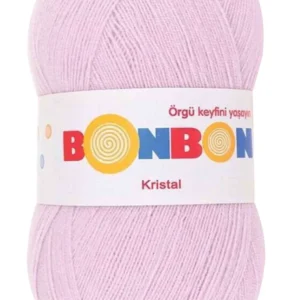 Kristal El Örgü Lif İpi Açık Lila 98332