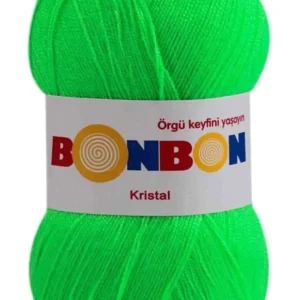 Kristal El Örgü Lif İpi Fıstık Yeşili 98395