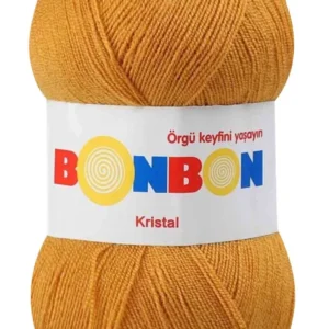 Kristal El Örgü Lif İpi Hardal 98415