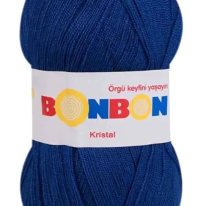 Kristal El Örgü Lif İpi Mavi 98488