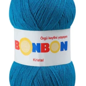 Kristal El Örgü Lif İpi Koyu Mavi 98685