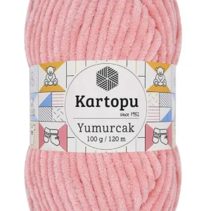 Yumurcak Kadife El Örgü İpi Pudra K777