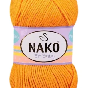 Elite Baby El Örgü İpi Tüylenmeyen Bebek Yünü Portakal Kabuğu 4038
