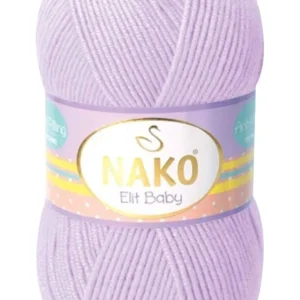 Elite Baby El Örgü İpi Tüylenmeyen Bebek Yünü Mine Çiçeği 5090