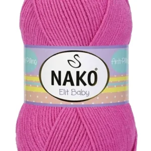 Elite Baby El Örgü İpi Tüylenmeyen Bebek Yünü Çöl Gülü 5278