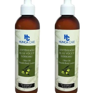 2 Adet Zeytinyağlı Nemlendirici El ve Vücut Losyonu 350 ml