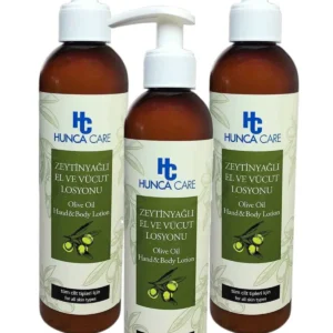 3 Adet Zeytinyağlı Nemlendirici El ve Vücut Losyonu 350 ml