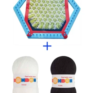 Lifmatik Lif Örme Seti Dokuma Tezgahı ve Lif İpi S1