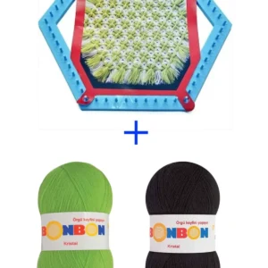 Lifmatik Lif Örme Seti Dokuma Tezgahı ve Lif İpi S2