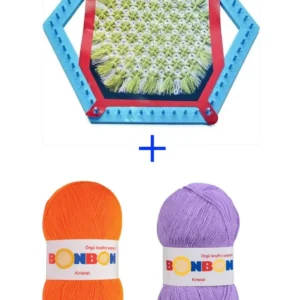 Lifmatik Lif Örme Seti Dokuma Tezgahı ve Lif İpi S3