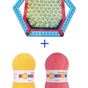 Lifmatik Lif Örme Seti Dokuma Tezgahı ve Lif İpi S4