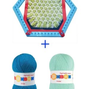 Lifmatik Lif Örme Seti Dokuma Tezgahı ve Lif İpi S5